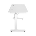 White V Shaped Atlantic Pro Carnegie Xl Xtrempro Gaming Desk With Monitor Mount Storage